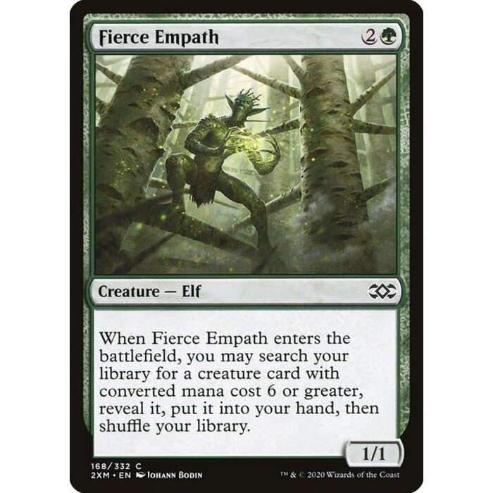 Magic: The Gathering Fierce Empath (168) Near Mint Foil