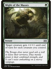 Magic: The Gathering Might of the Masses (176) Near Mint Foil