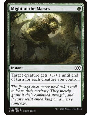 Magic: The Gathering Might of the Masses (176) Near Mint Foil