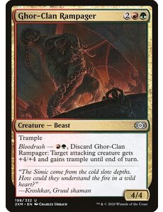 Magic: The Gathering Ghor-Clan Rampager (198) Near Mint Foil