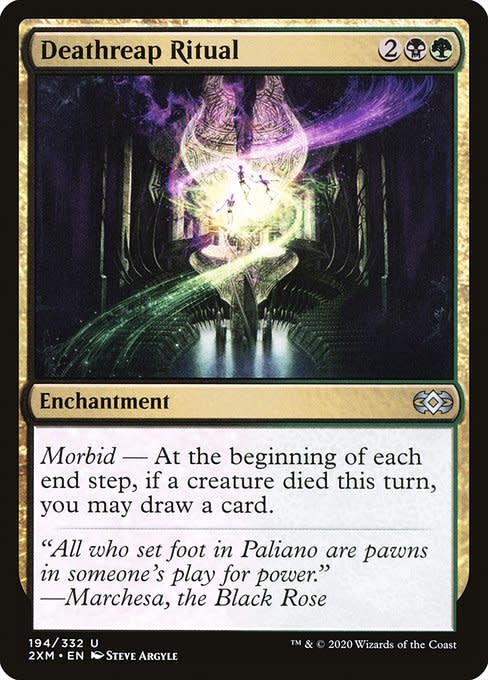 Magic: The Gathering Deathreap Ritual (194) Near Mint Foil