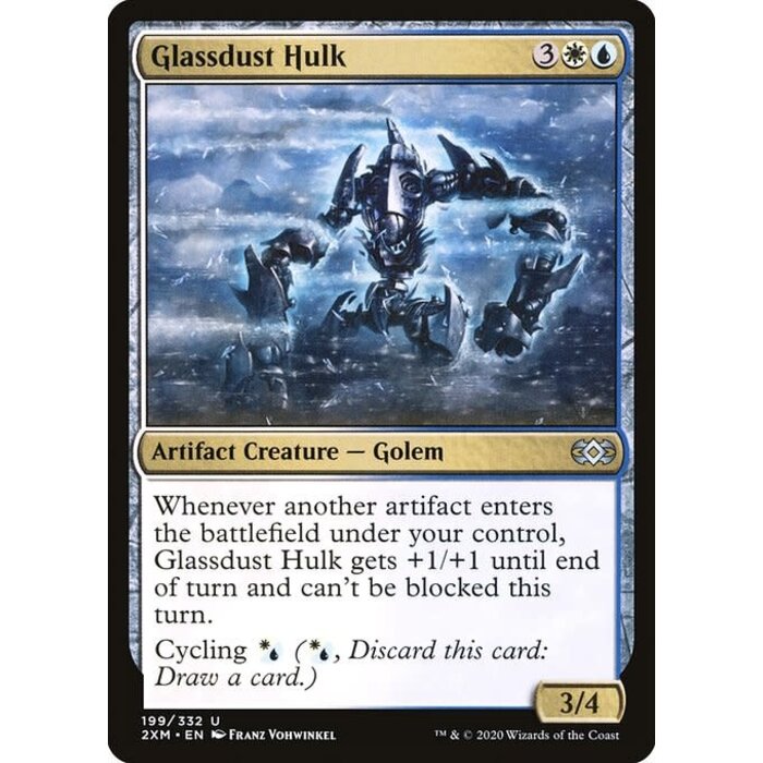 Magic: The Gathering Glassdust Hulk (199) Near Mint Foil