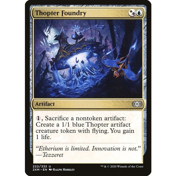 Magic: The Gathering Thopter Foundry (222) Near Mint Foil