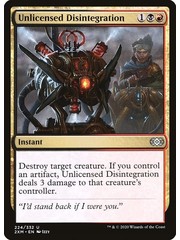 Magic: The Gathering Unlicensed Disintegration (224) Near Mint Foil