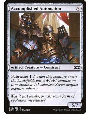 Magic: The Gathering Accomplished Automaton (230) Lightly Played Foil