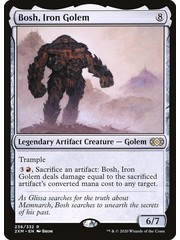 Magic: The Gathering Bosh, Iron Golem (236) Lightly Played
