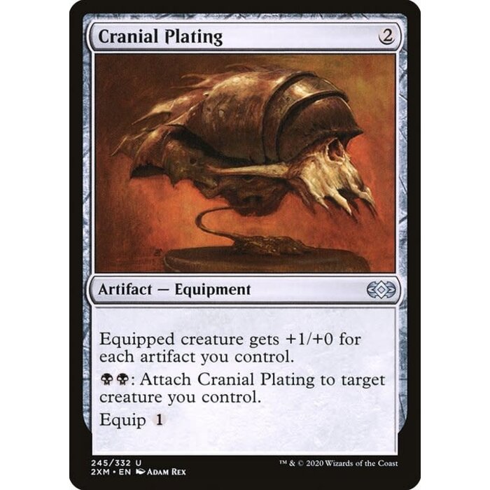 Magic: The Gathering Cranial Plating (245) Near Mint Foil