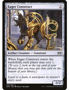 Magic: The Gathering Eager Construct (250) Near Mint Foil