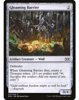 Magic: The Gathering Gleaming Barrier (257) Near Mint Foil