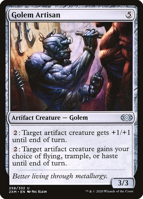 Magic: The Gathering Golem Artisan (258) Near Mint Foil - Kingslayer Games