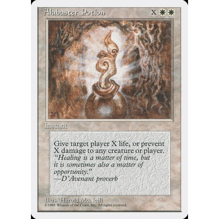 Magic: The Gathering Alabaster Potion (001) Lightly Played