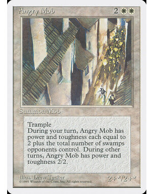 Magic: The Gathering Angry Mob (003) Lightly Played