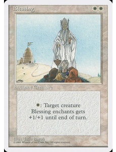 Magic: The Gathering Blessing (009) Lightly Played