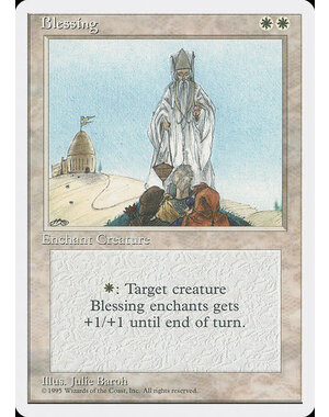 Magic: The Gathering Blessing (009) Moderately Played