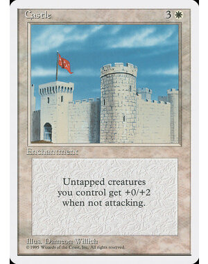 Magic: The Gathering Castle (012) Damaged