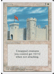 Magic: The Gathering Castle (012) Moderately Played