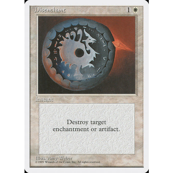 Magic: The Gathering Disenchant (022) Damaged