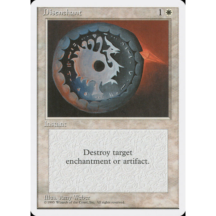 Magic: The Gathering Disenchant (022) Damaged