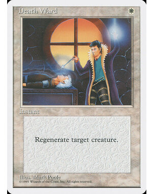 Magic: The Gathering Death Ward (021) Lightly Played