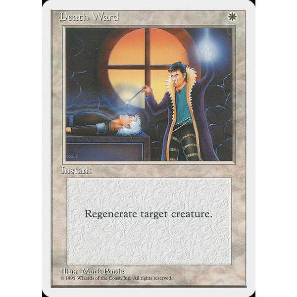 Magic: The Gathering Death Ward (021) Lightly Played