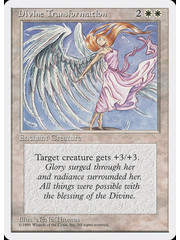 Magic: The Gathering Divine Transformation (023) Lightly Played