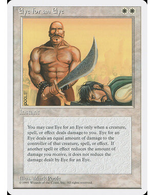 Magic: The Gathering Eye for an Eye (025) Lightly Played