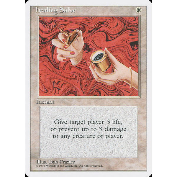 Magic: The Gathering Healing Salve (028) Lightly Played