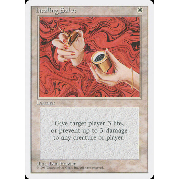 Magic: The Gathering Healing Salve (028) Lightly Played