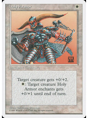 Magic: The Gathering Holy Armor (029) Lightly Played