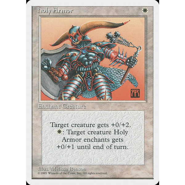 Magic: The Gathering Holy Armor (029) Lightly Played