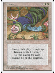 Magic: The Gathering Karma (032) Moderately Played