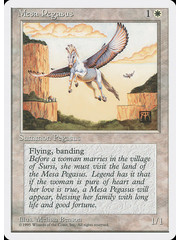 Magic: The Gathering Mesa Pegasus (035) Moderately Played