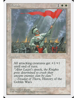 Magic: The Gathering Morale (036) Lightly Played