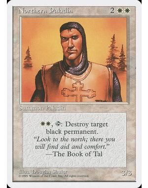 Magic: The Gathering Northern Paladin (037) Lightly Played
