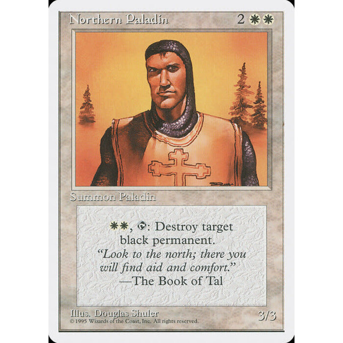 Magic: The Gathering Northern Paladin (037) Lightly Played