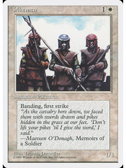 Magic: The Gathering Pikemen (042) Lightly Played