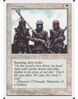 Magic: The Gathering Pikemen (042) Lightly Played