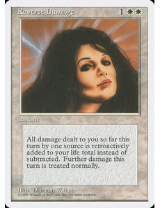 Magic: The Gathering Reverse Damage (045) Damaged
