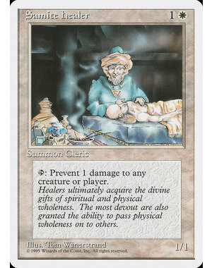 Magic: The Gathering Samite Healer (047) Moderately Played