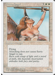Magic: The Gathering Serra Angel (050) Moderately Played