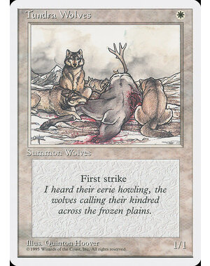 Magic: The Gathering Tundra Wolves (053) Lightly Played
