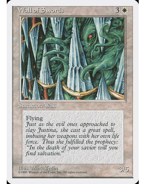 Magic: The Gathering Wall of Swords (055) Moderately Played