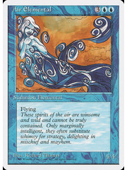 Magic: The Gathering Air Elemental (059) Lightly Played