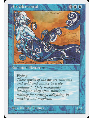Magic: The Gathering Air Elemental (059) Lightly Played