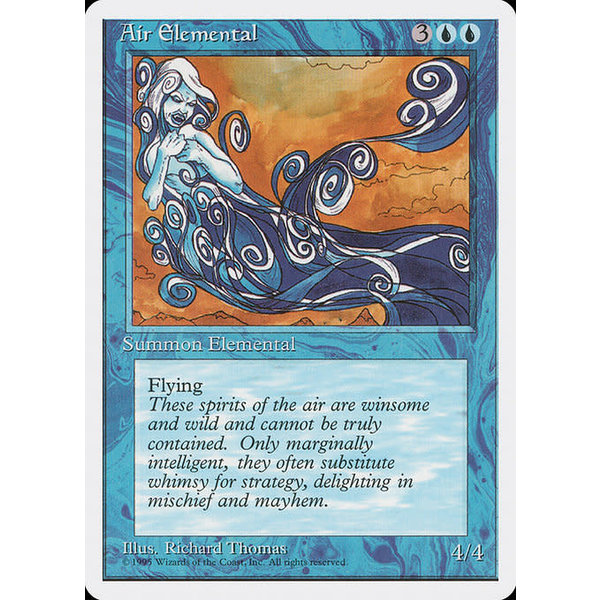 Magic: The Gathering Air Elemental (059) Lightly Played