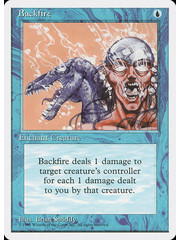 Magic: The Gathering Backfire (062) Lightly Played