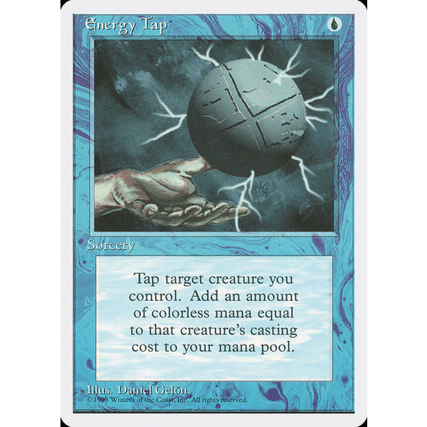 Magic: The Gathering Energy Tap (069) Lightly Played