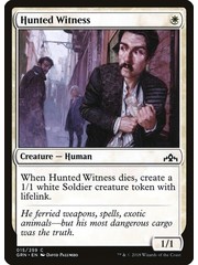 Magic: The Gathering Hunted Witness (015) Lightly Played