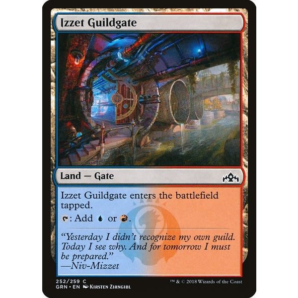 Magic: The Gathering Izzet Guildgate (252) Lightly Played