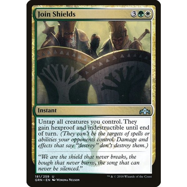 Magic: The Gathering Join Shields (181) Lightly Played